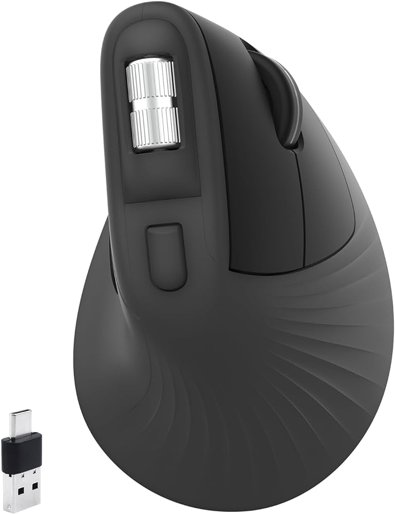 StealthGrip – Silent Ergonomic Mouse